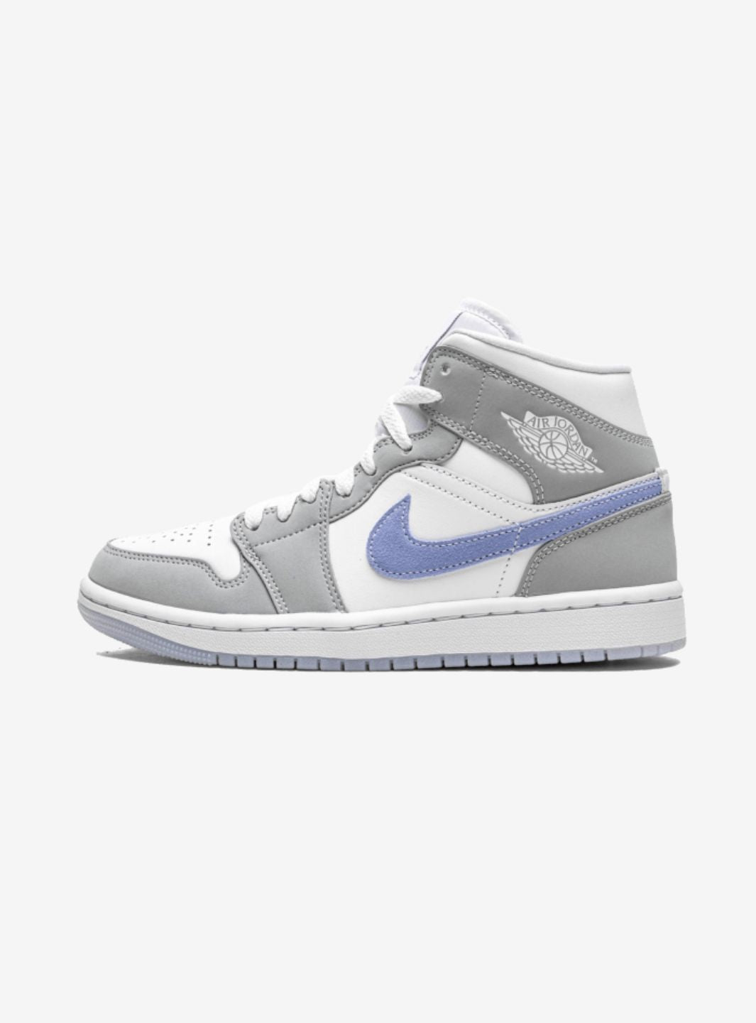 Air Jordan 1 Mid Wolf Grey Aluminum - BQ6472-105 | ResellZone