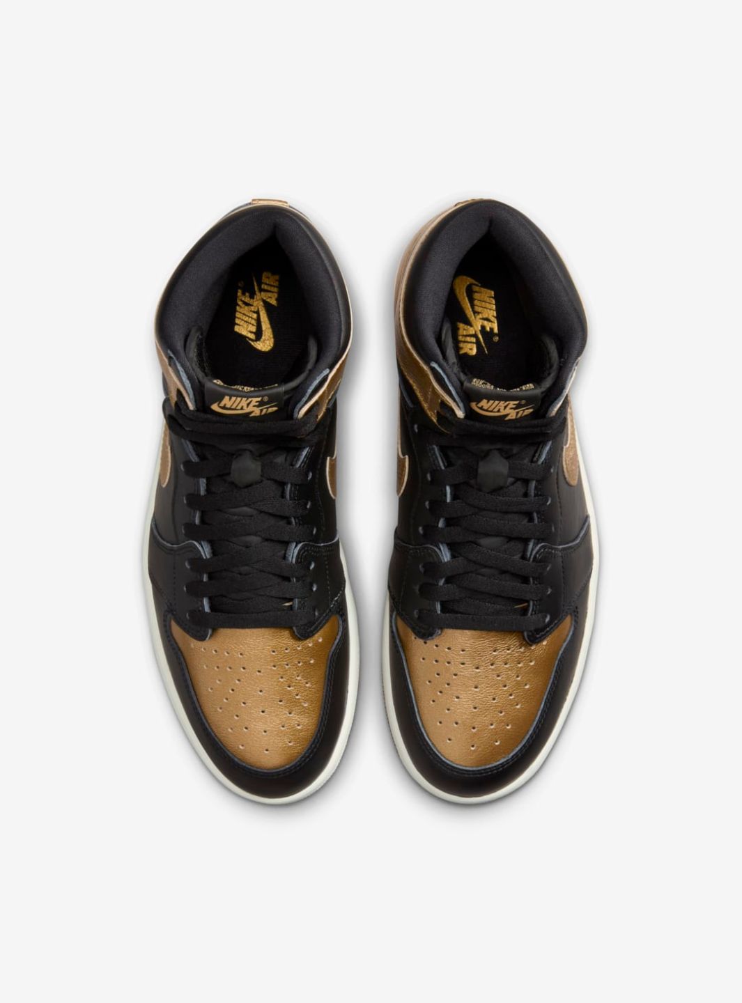 Air Jordan 1 Retro High OG Black Metallic Gold