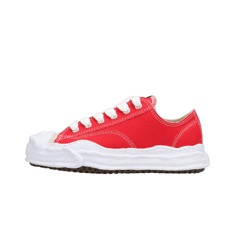 Maison Mihara Yasuhiro Hank OG Sole Canvas Low Red
