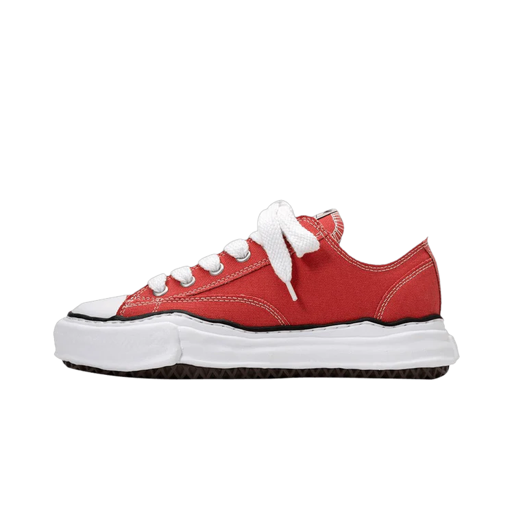 Maison Mihara Yasuhiro Peterson OG Sole Canvas Low Red