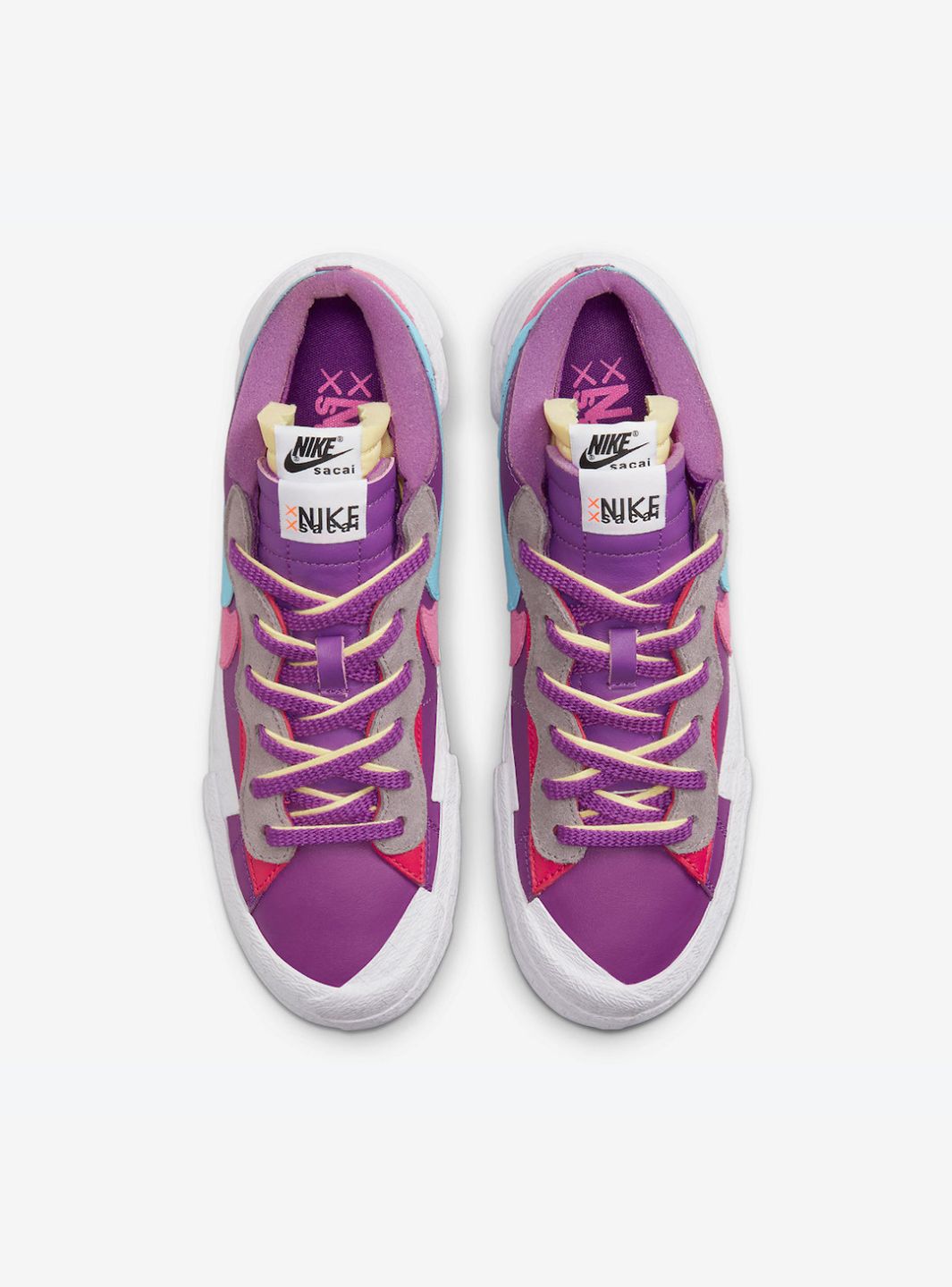 Nike Blazer Low Sacai KAWS Purple Dusk