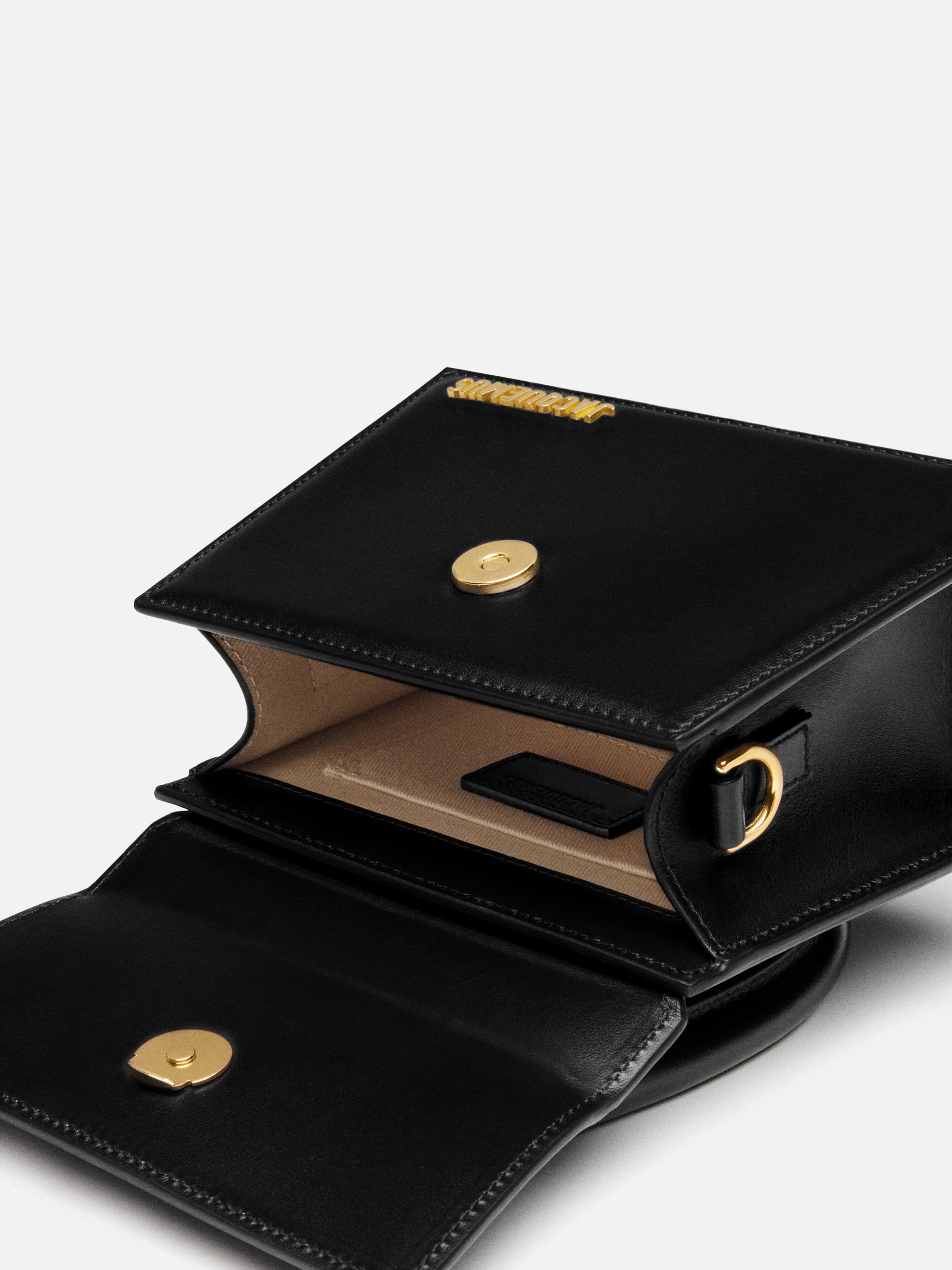 Jacquemus  Le Chiquito Medium Black Gold