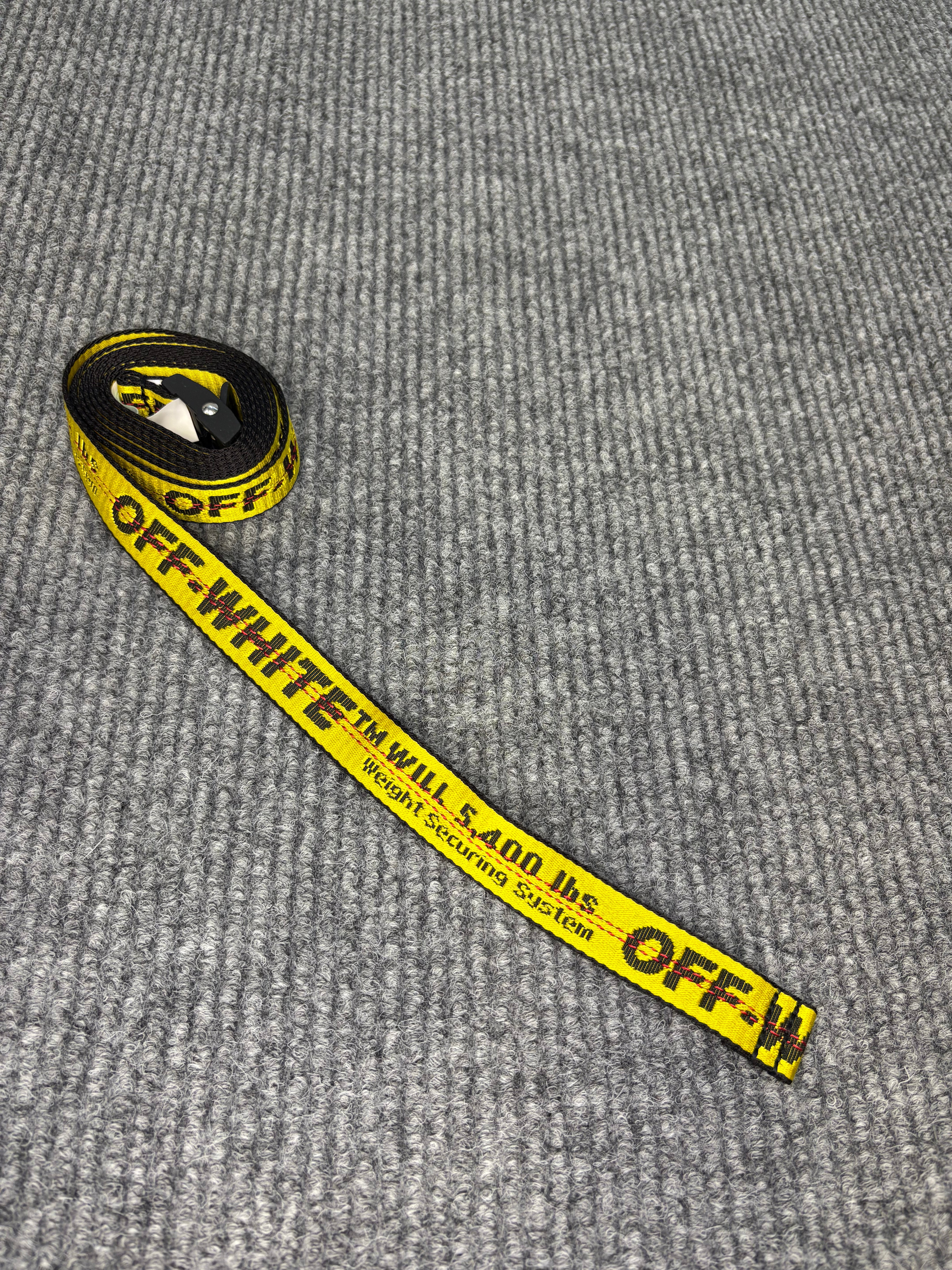 Off-White Cintura Yellow