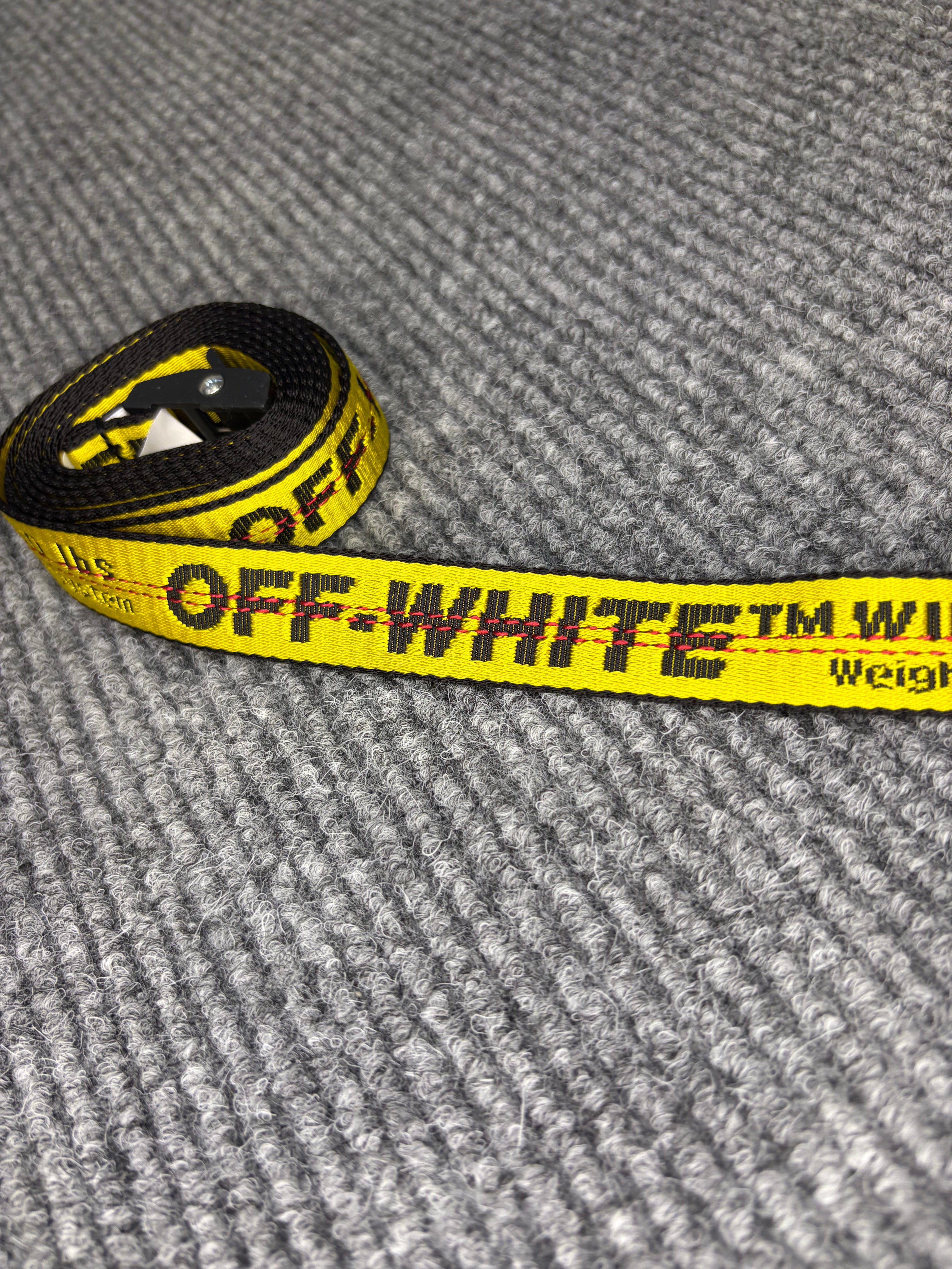 Off-White Cintura Yellow