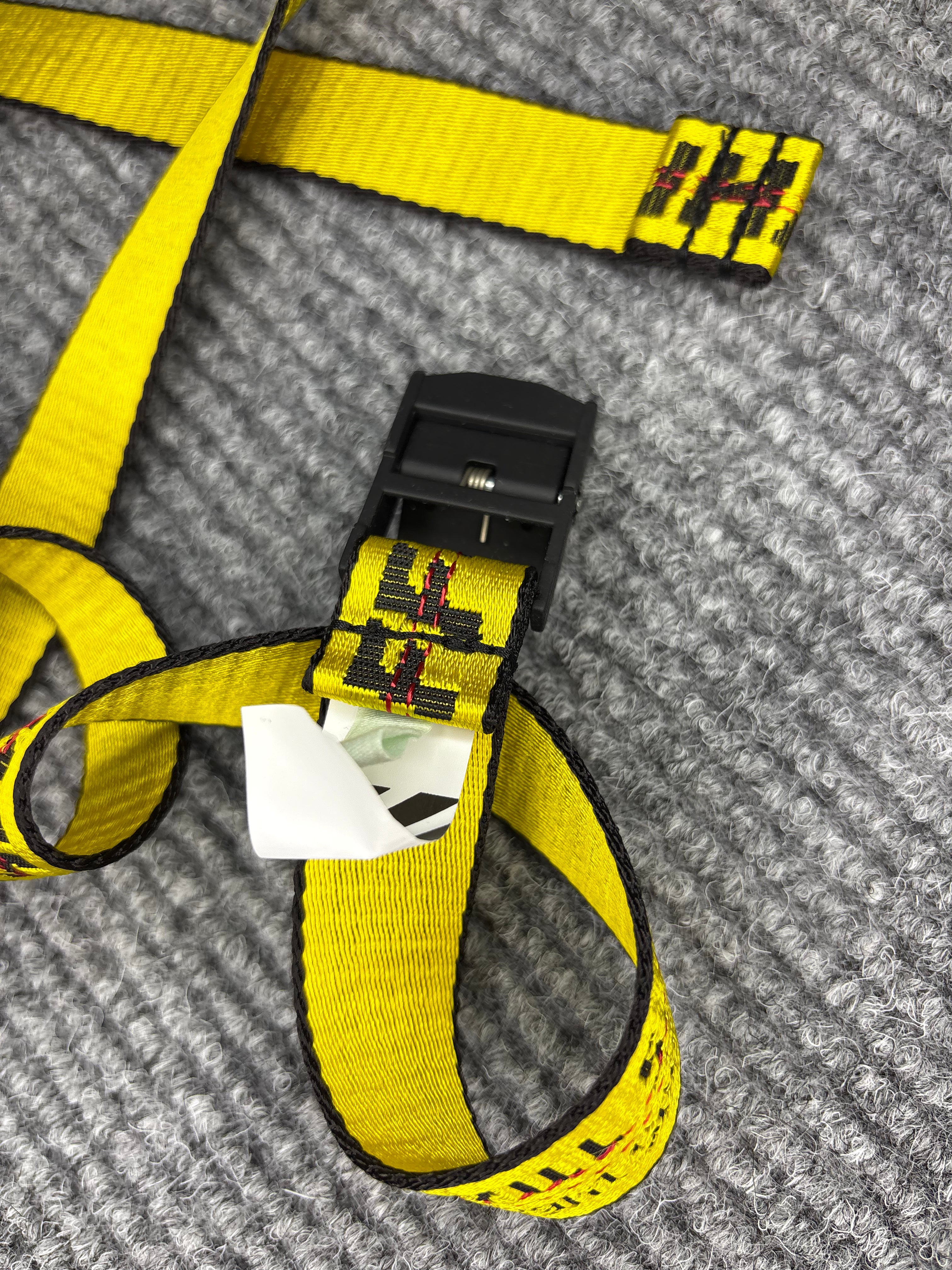 Off-White Cintura Yellow