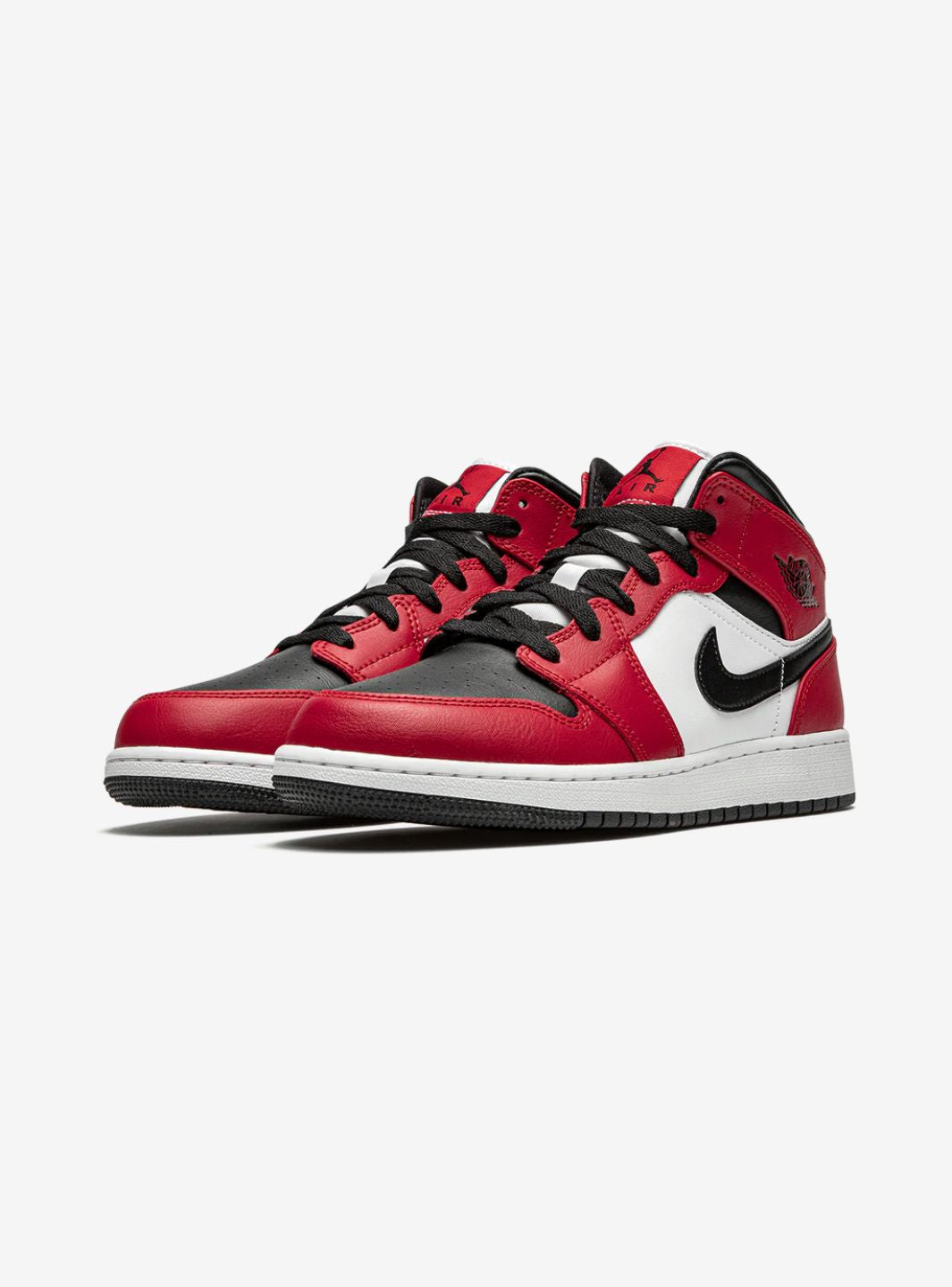 Air Jordan 1 Mid Chicago Black Toe
