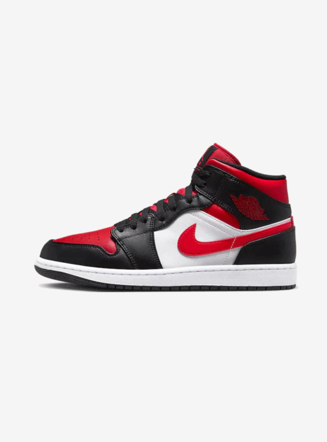 Air Jordan 1 Mid White Black Red (2022) - 554724-079 | ResellZone
