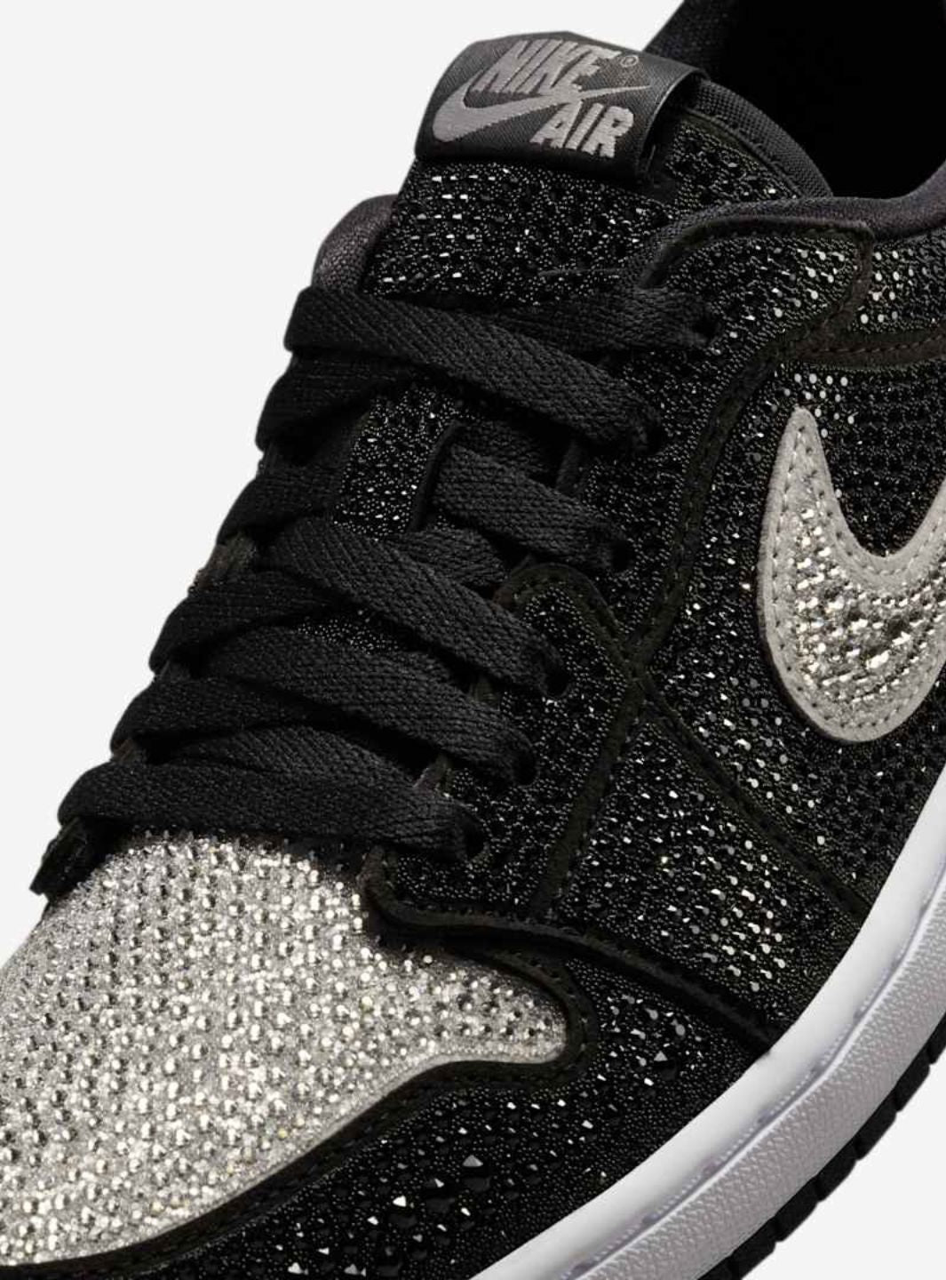 Air Jordan 1 Retro Low OG Swarovski Stealth (W)