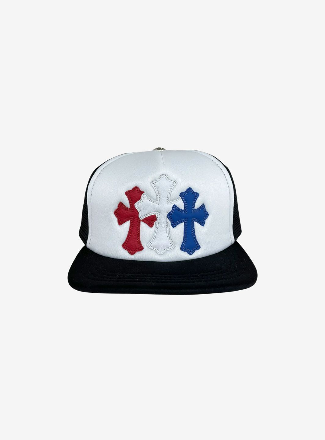 Chrome Hearts Trucker Hat Red/White/Blue