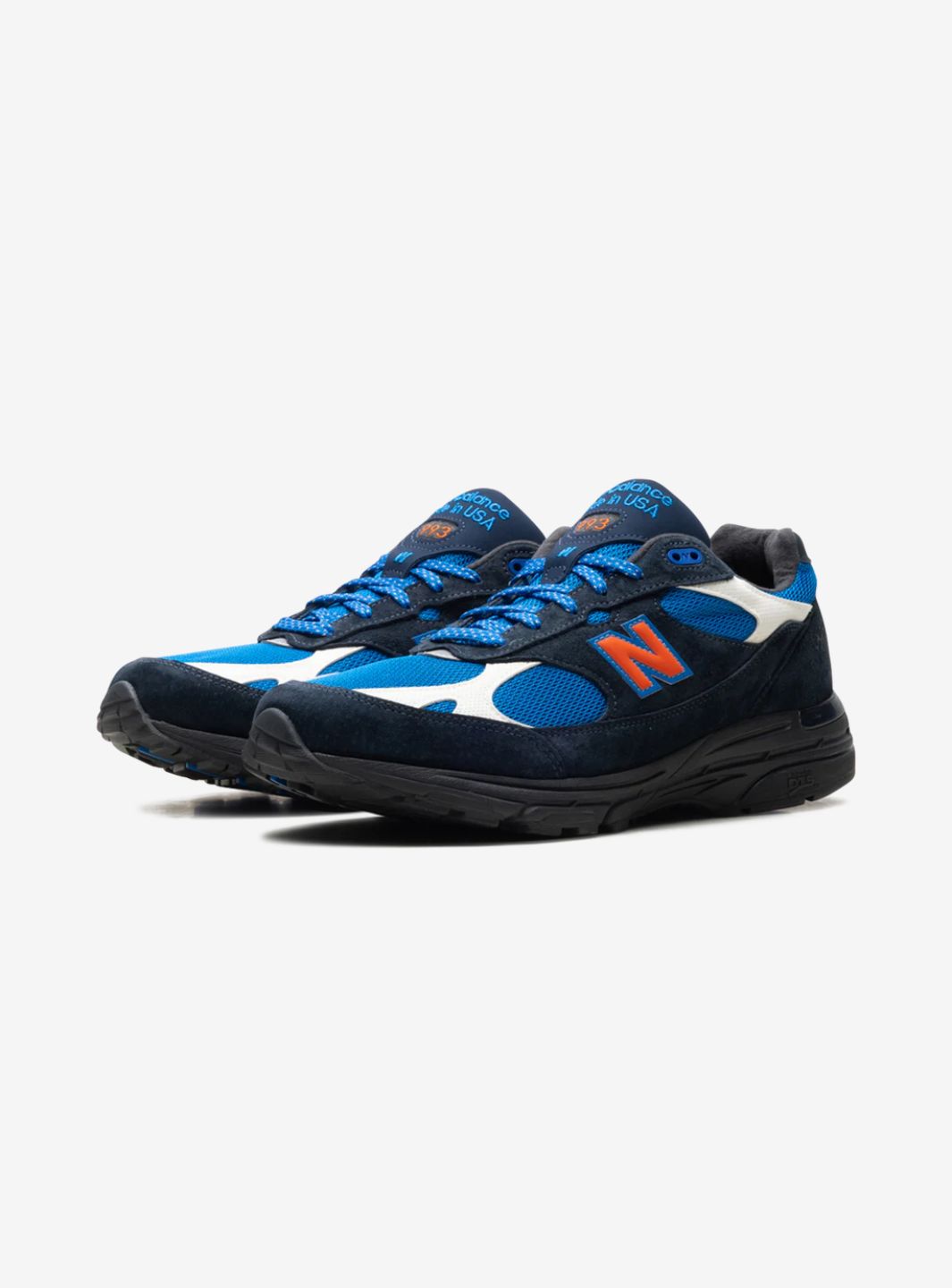 New Balance 993 MiUSA Kith Madison Square Garden Navy