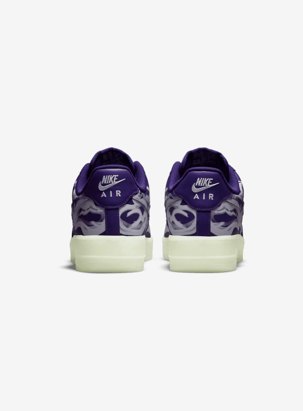 Nike Air Force 1 Low Purple Skeleton Halloween (2021)
