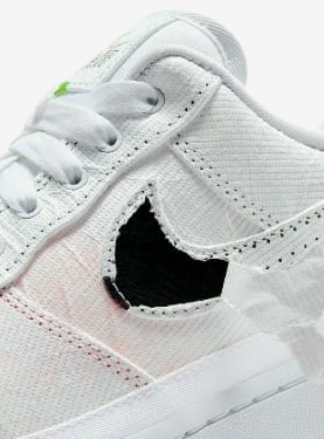 Nike Air Force 1 LX Tear Reveal Black Swoosh