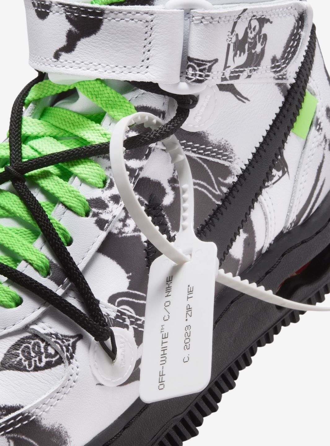 Nike Air Force 1 Mid SP Off-White Grim Reaper