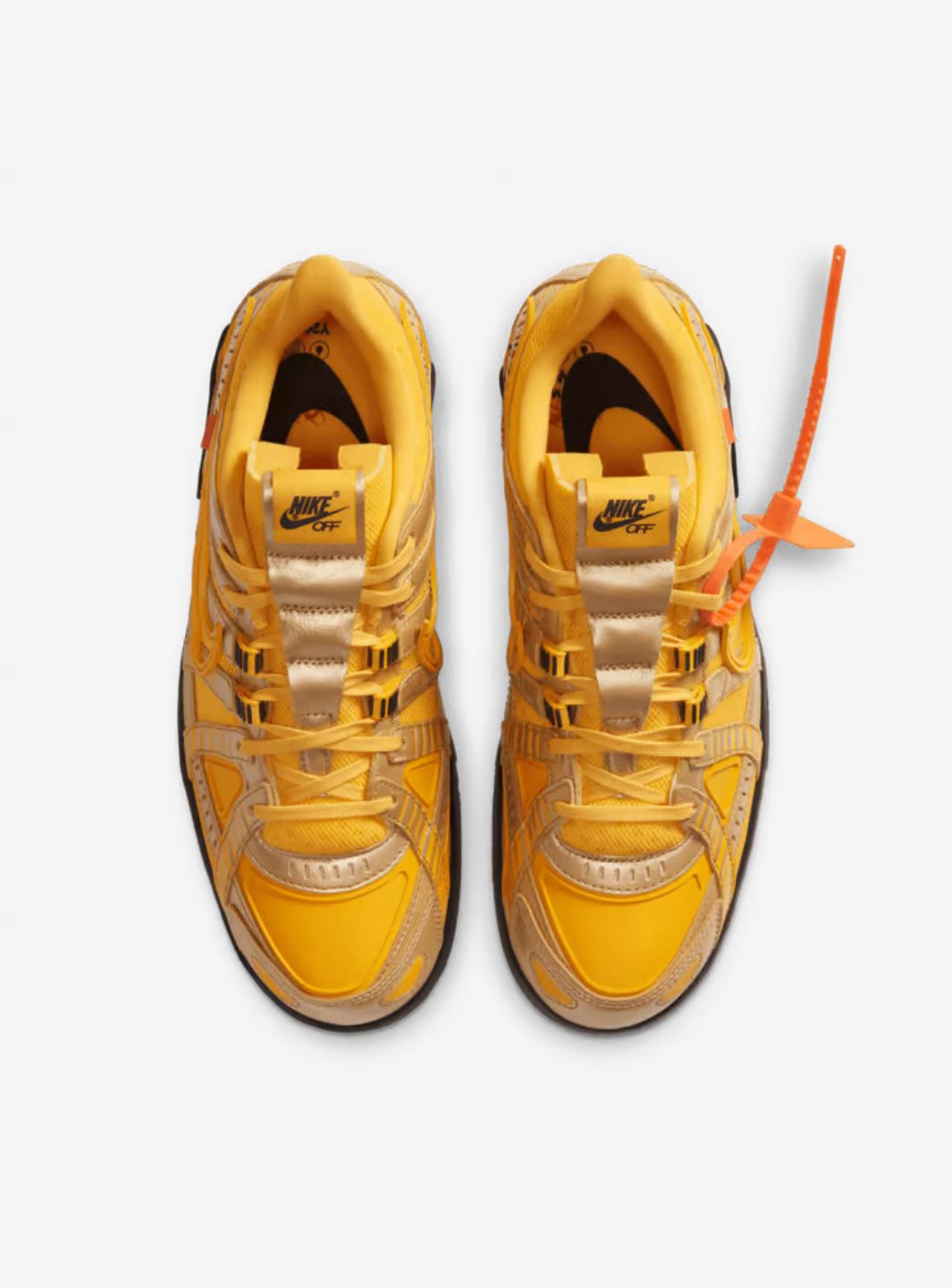 Nike Air Rubber Dunk Off-White University Gold