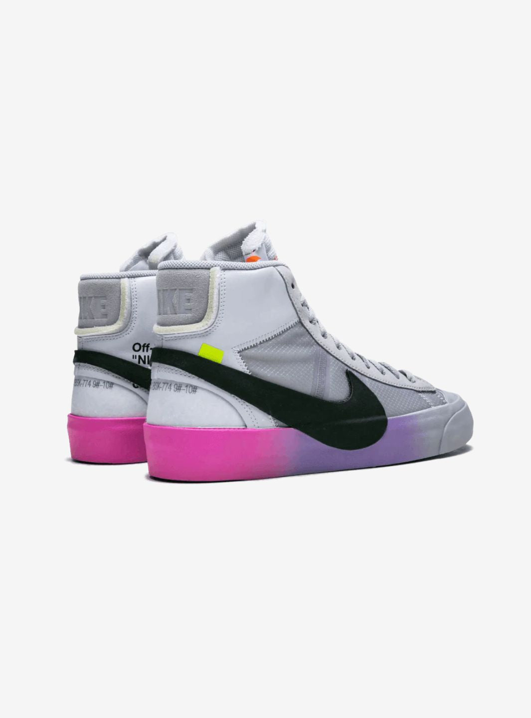 Nike Blazer Mid Off-White Wolf Grey Serena Queen