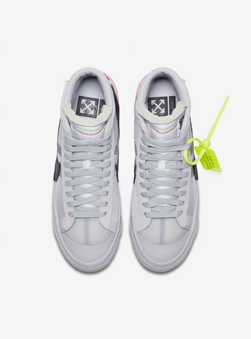 Nike Blazer Mid Off-White Wolf Grey Serena Queen