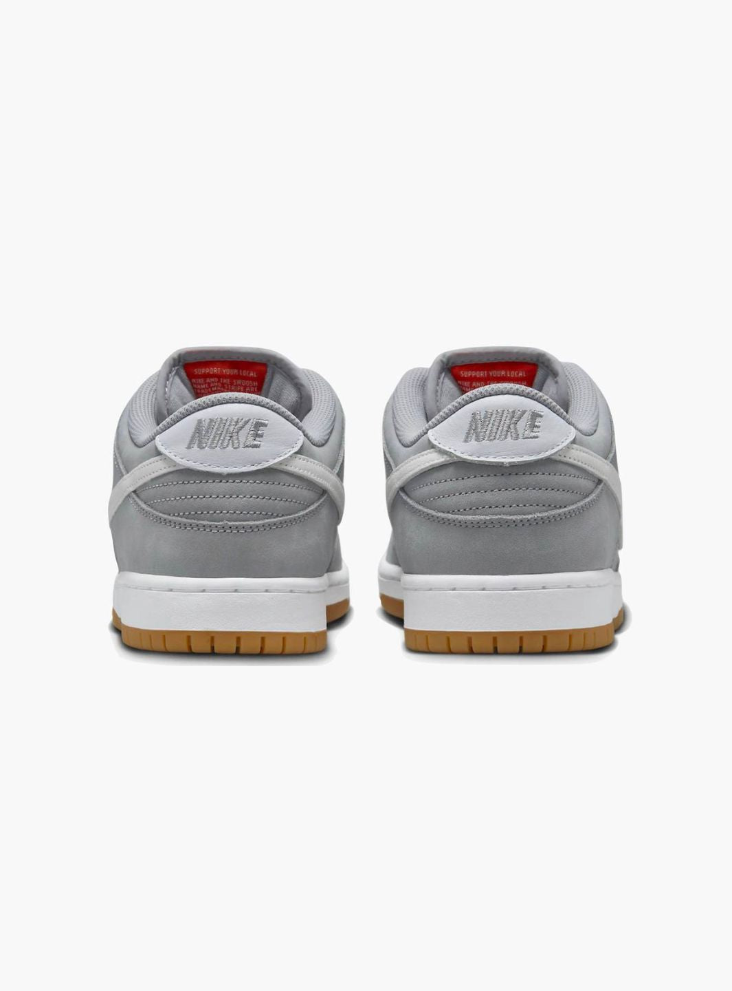 Nike SB Dunk Low Pro ISO Orange Label Wolf Grey Gum