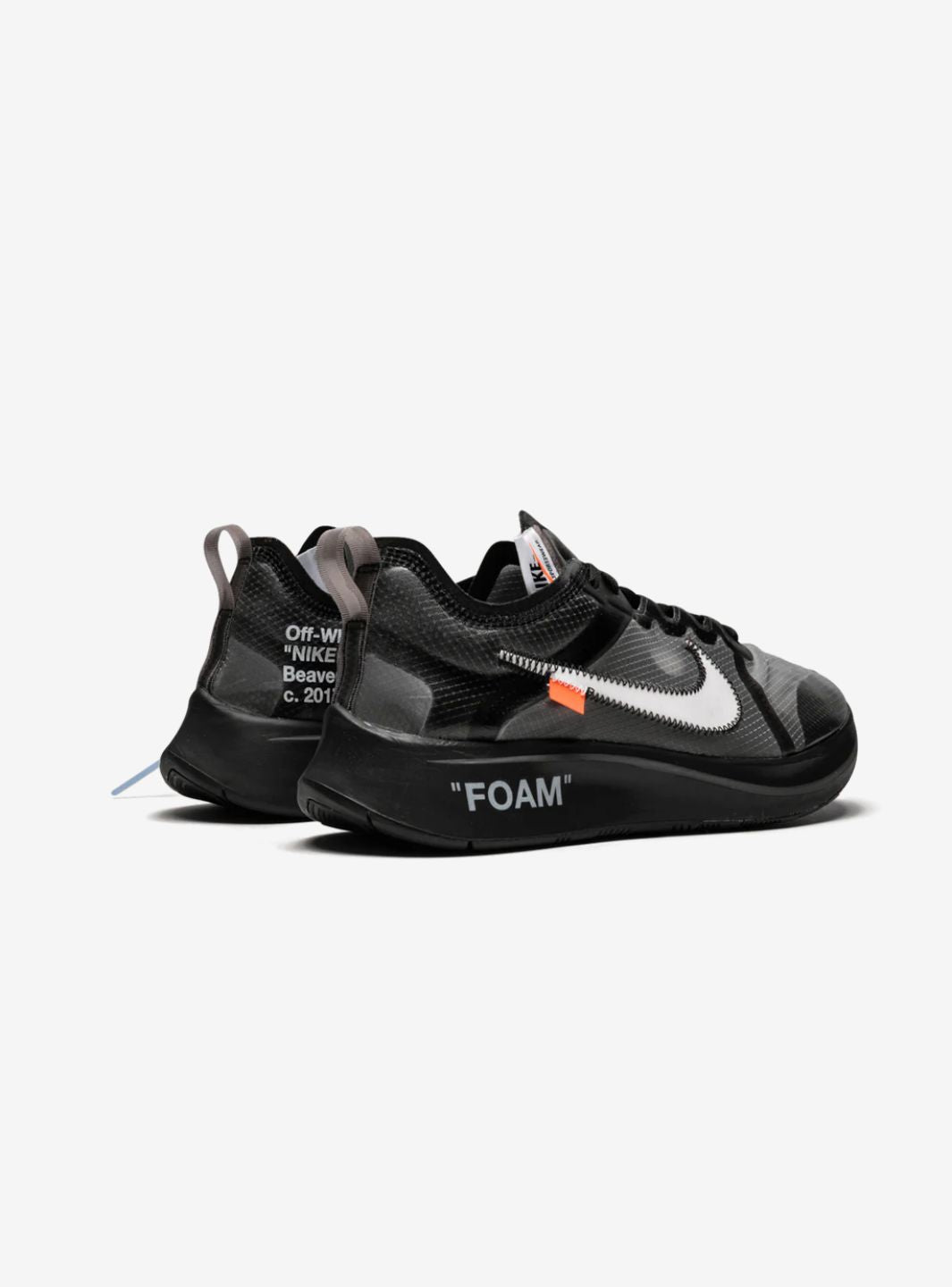 Nike Zoom Fly Off-White Black Silver